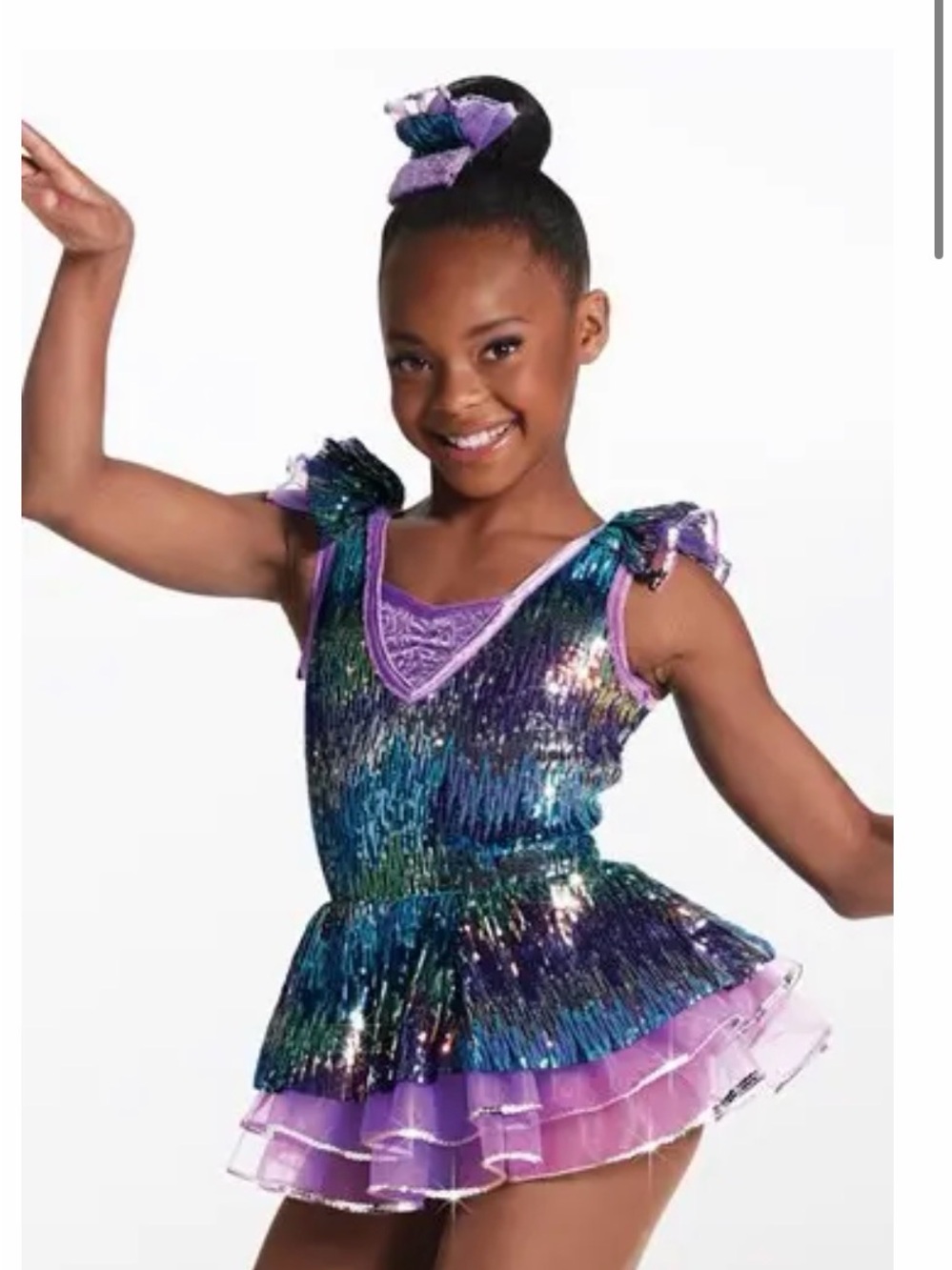 Weissman symphony amethyst Dance Costume